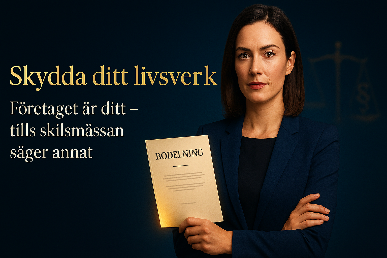 👑 Skilsmässa & företag: utan äktenskapsförord kan halva firman ryka