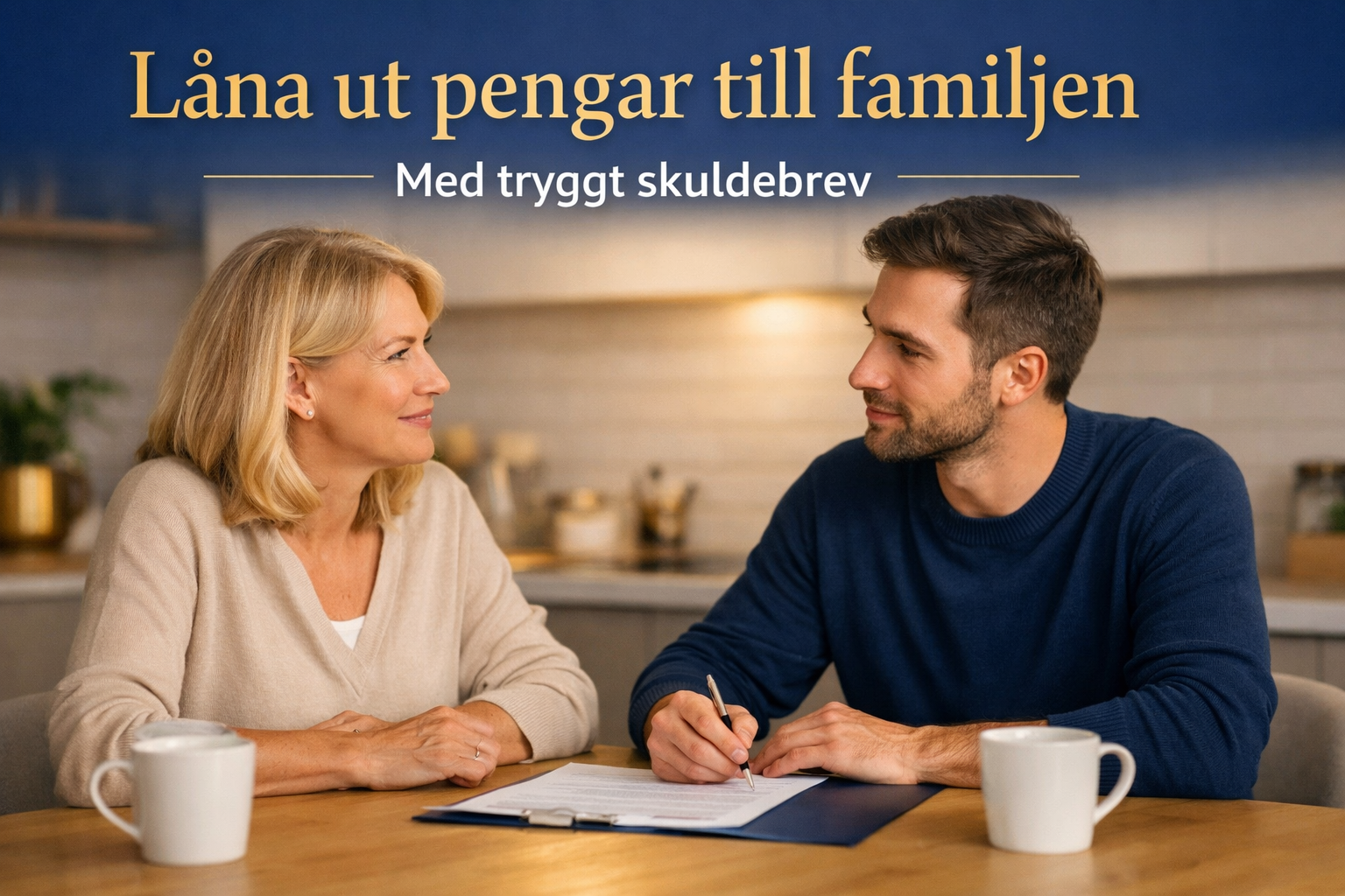 Låna ut pengar till familjen – utan att förstöra relationen