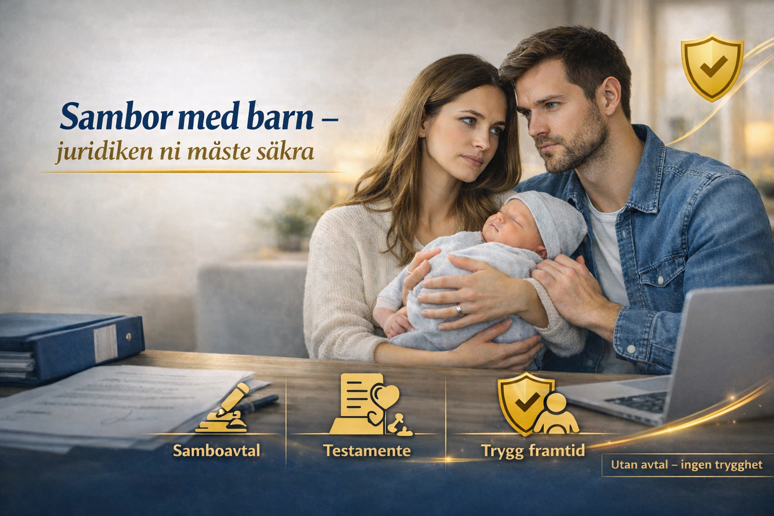 Att få barn som sambor – den kompletta juridiska checklistan (2026)